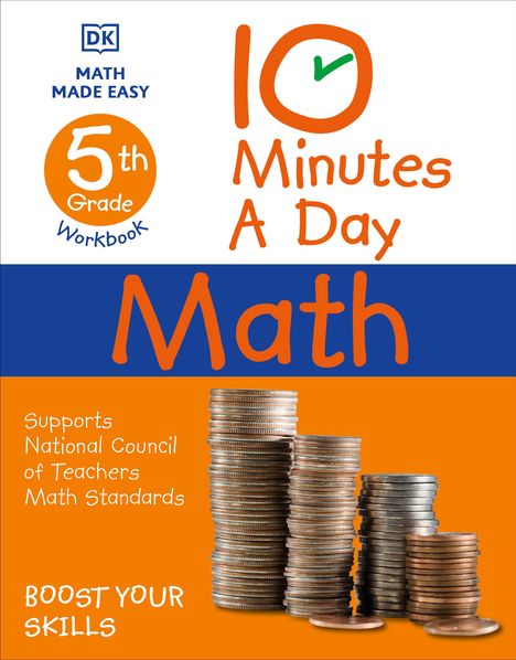 Dk: 10 Minutes a Day Math, 5th Grade, Buch