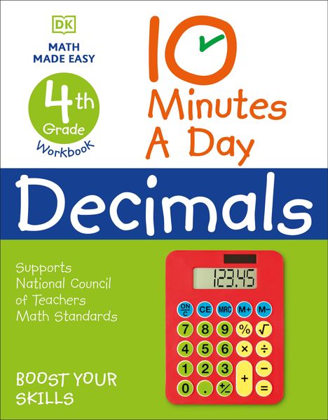 Dk: 10 Minutes A Day Decimals 4th, Buch