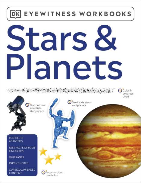 Dk: Eyewitness Workbooks Stars &amp; Planets, Buch