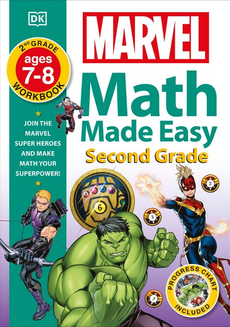 Dk: Marvel Math Made Easy 2nd Grad, Buch