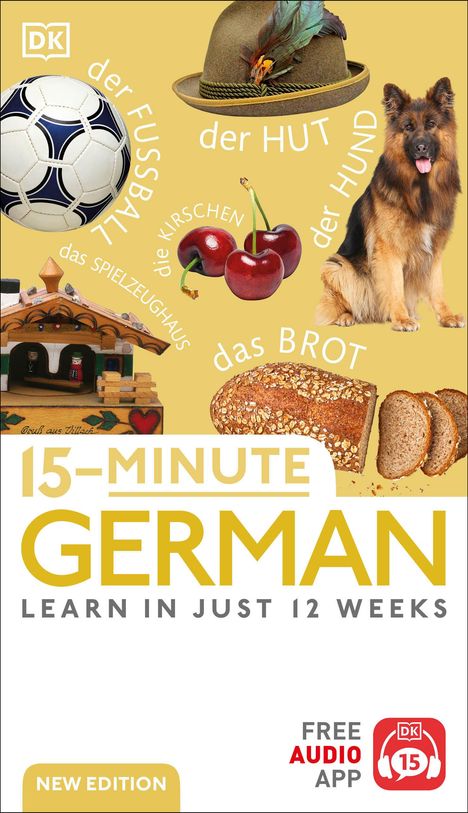 Dk: 15-Minute German, Buch