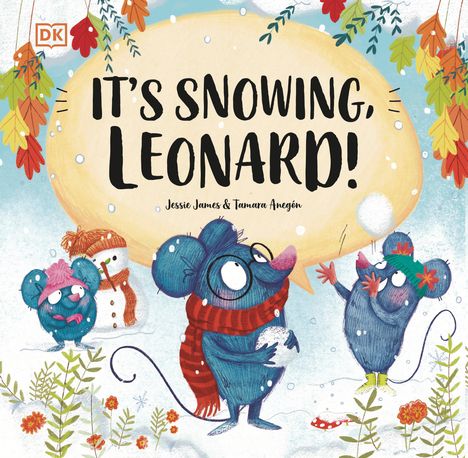 It's Snowing, Leonard!, Buch
