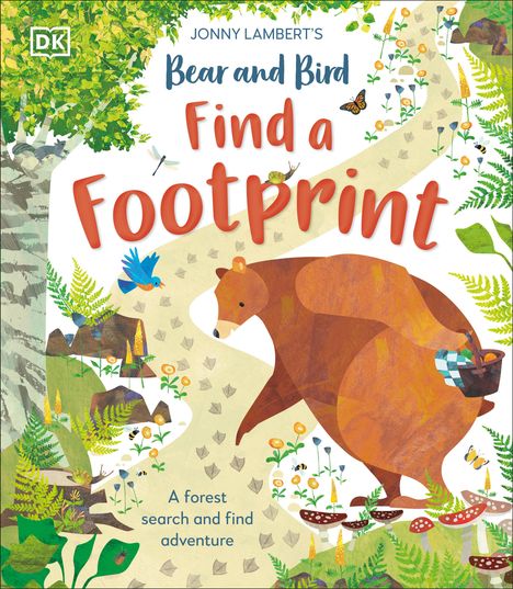 Jonny Lambert: Jonny Lambert's Bear and Bird: Find a Footprint, Buch