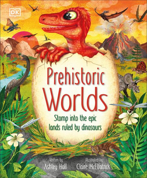 Ashley Hall: Prehistoric Worlds, Buch