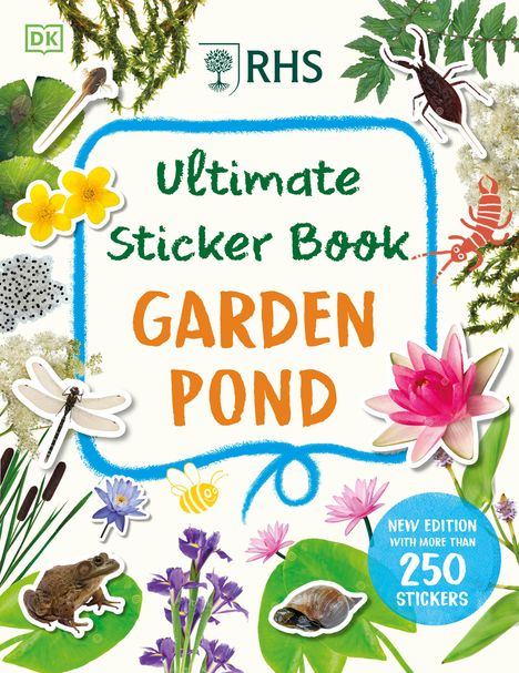 Dk: Ultimate Sticker Book Garden Pond, Buch