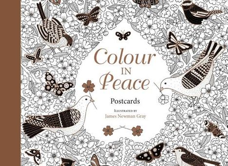 James Newman Grey: Colour in Peace Postcards, Buch