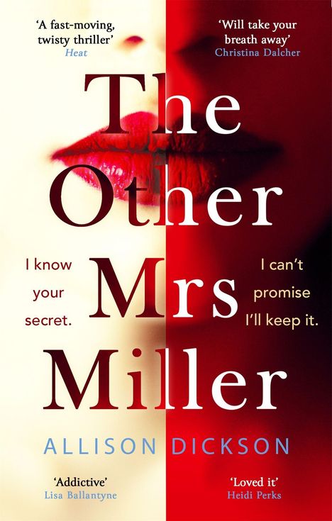 Allison Dickson: The Other Mrs Miller, Buch