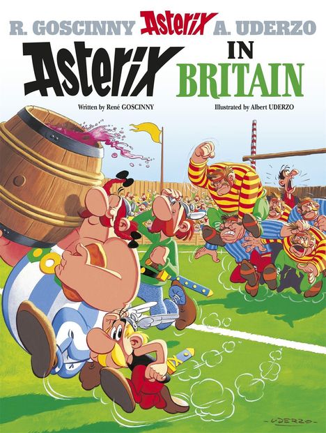 René Goscinny: Asterix in Britain, Buch