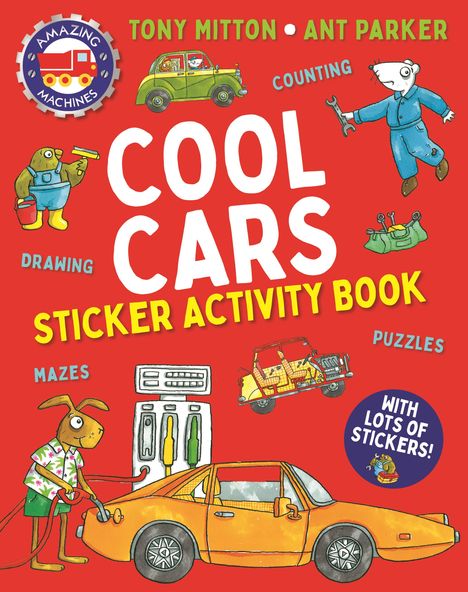 Tony Mitton: Amazing Machines Cool Cars Activity Book, Buch