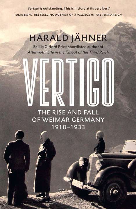 Harald Jahner: Vertigo, Buch