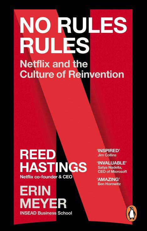 Reed Hastings: No Rules Rules, Buch