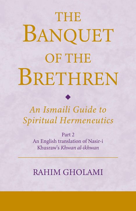 Rahim Gholami: The Banquet of the Brethren, Buch