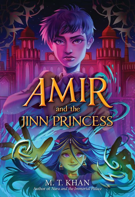 M T Khan: Amir and the Jinn Princess, Buch