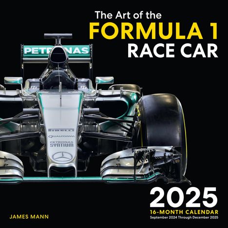 Art of the Formula 1 Race Car 2025, Kalender