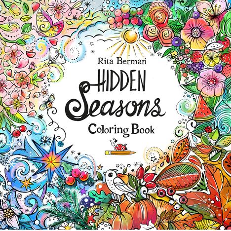 Rita Berman: Hidden Seasons Coloring Book, Buch