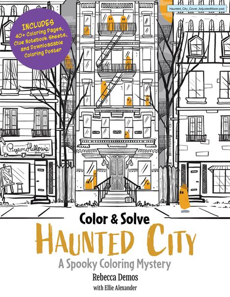 Rebecca Demos: Color &amp; Solve: Haunted City, Buch