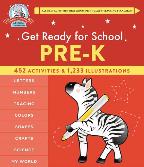 Heather Stella: Get Ready for School: Pre-K (Revised &amp; Updated), Buch