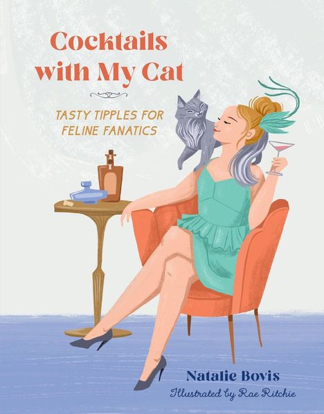 Natalie Bovis: Cocktails with My Cat, Buch