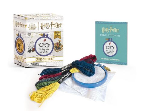 Running Press: Harry Potter Cross-Stitch Kit, Buch