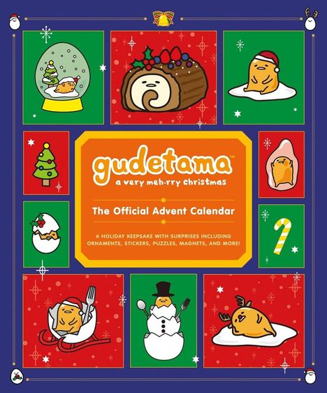 Jenn Fujikawa: Gudetama: A Very Meh-Rry Christmas: The Official Advent Calendar, Kalender
