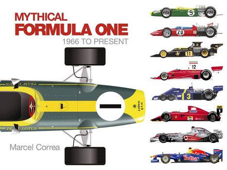 Marcel Correa: Mythical Formula One: 1966 to Present, Buch