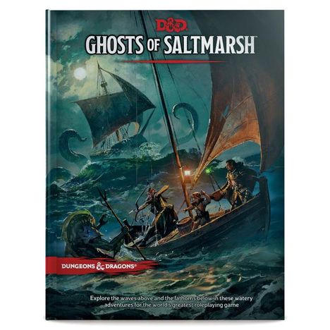 Dungeons &amp; Dragons: Dungeons &amp; Dragons Ghosts of Saltmarsh Hardcover Book (D&d Adventure), Buch