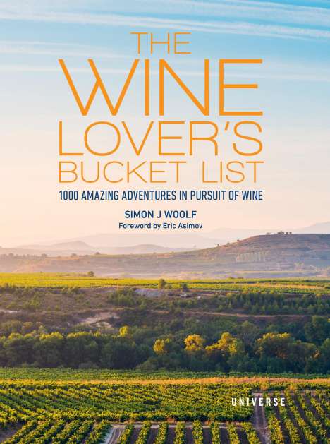 Simon Woolf: The Wine Lover's Bucket List, Buch