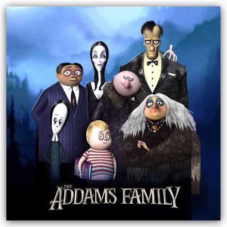 The Addams Family - Die Addams Familie - Kalender 2025 - Wandkalender, Kalender