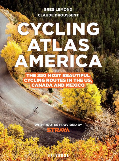 Claude Droussent: Cycling Atlas North America, Buch