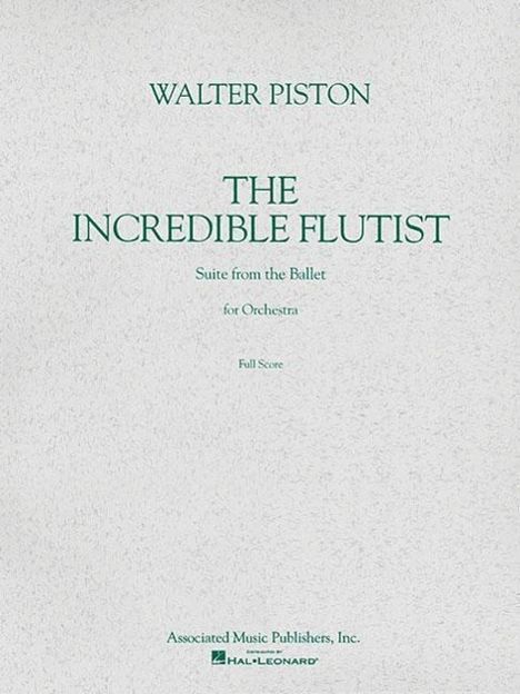 Walter Piston: The Incredible Flutist, Buch
