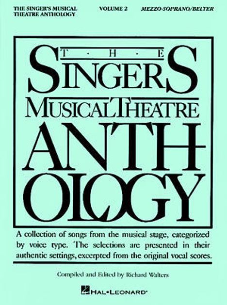 The Singer's Musical Theatre Anthology - Volume 2, Buch