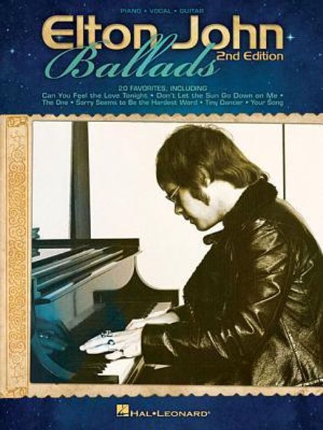 Elton John Ballads, Buch