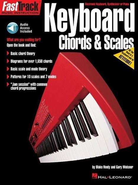 Fasttrack Keyboard Method - Chords &amp; Scales, Buch