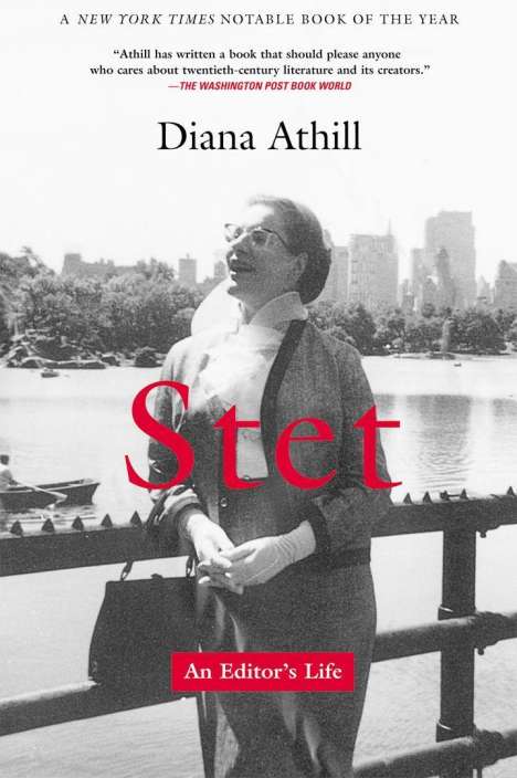 Diana Athill: Stet: An Editor's Life, Buch