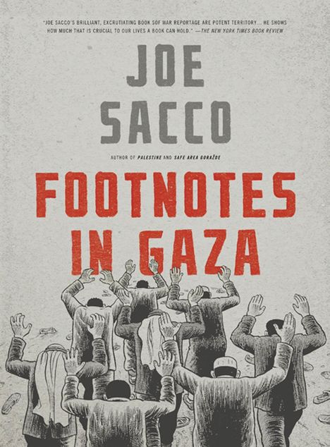 Joe Sacco: Footnotes in Gaza, Buch