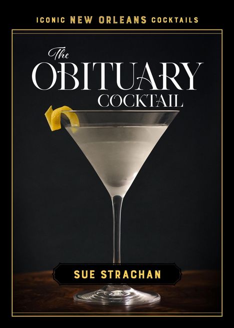 Sue Strachan: The Obituary Cocktail, Buch