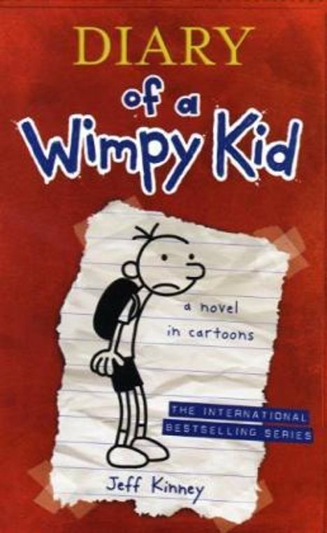 Jeff Kinney: Diary of a Wimpy Kid 01, Buch