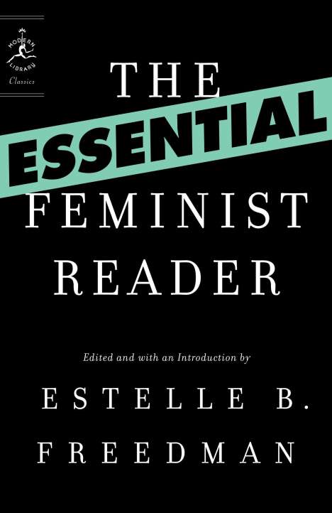 Essential Feminist Reader, Buch