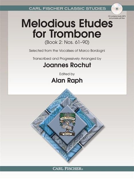 Marco Bordogni: Melodious Etudes For Trombone - Book 2, Noten
