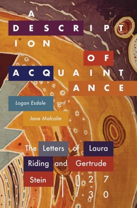 A Description of Acquaintance, Buch