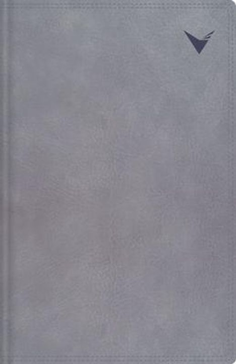 Nbla-Nueva Biblia de Las Américas: Nbla, Biblia de Estudio, Interior a DOS Colores, Leathersoft, Gris, Comfort Print, Buch