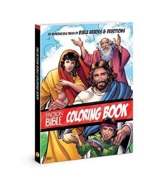 David C Cook: Color Bk-Action Bible Color Bk, Buch