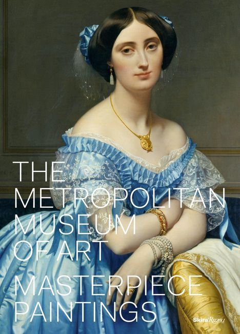 THE METROPOLITAN MUSEUM OF ART MASTERPIECE PAINTINGS. Eine elegante Dame in blauem Kleid.