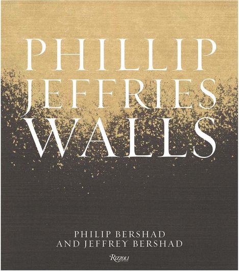 Große weiße Buchstaben: PHILLIP JEFFRIES WALLS. Unten kleiner: PHILIP BERSHAD AND JEFFREY BERSHAD. Hintergrund beige zu dunkel.
