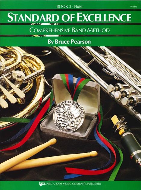 Bruce Pearson: Standard Of Excellence Book 3 Flute, Noten