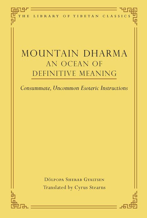 Mountain Dharma: An Ocean of Definitive Meaning, Buch