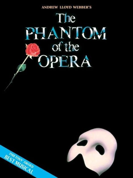 Phantom Of Opera Piano &amp; Vocal Selection, Buch