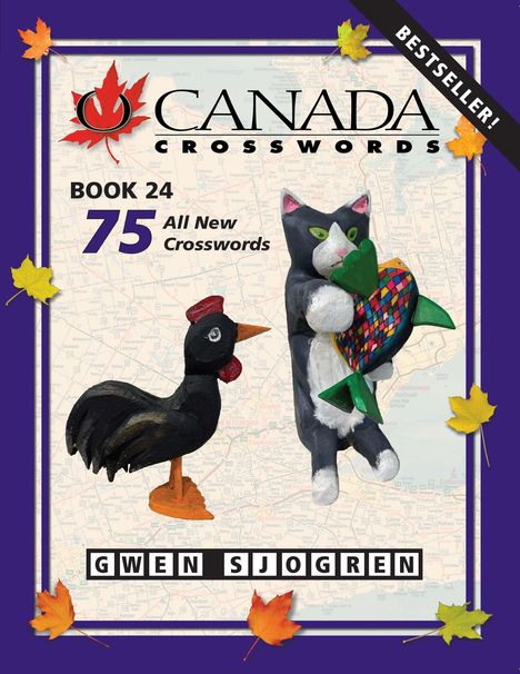 Gwen Sjogren: O Canada Crosswords Book 24, Buch