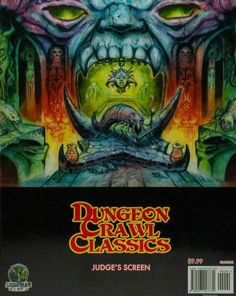 Joseph Goodman: Dungeon Crawl Classics RPG Judges Screen, Buch