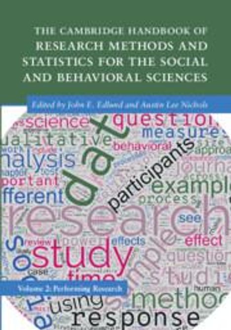 The Cambridge Handbook of Research Methods and Statistics for the Social and Behavioral Sciences: Volume 2, Buch